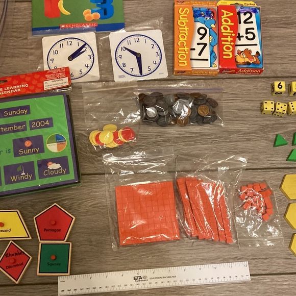 Toys Primary Math Manipulatives Kit For Preschool Kindergarten Or